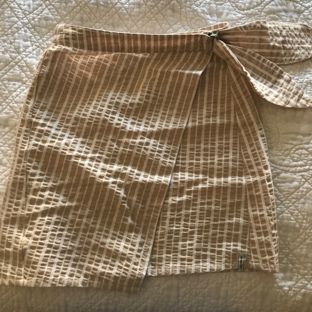 Cross over skirt